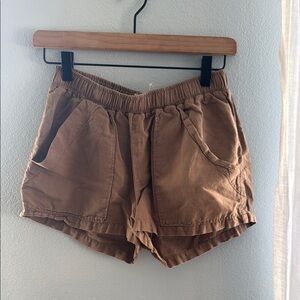 Casual Brown Women's Shorts Mollusk